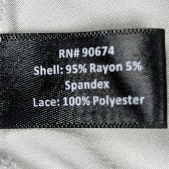 Boston Proper White Lace Fitted Spring Summer Vacation Camisole, M - Picture 7 of 9